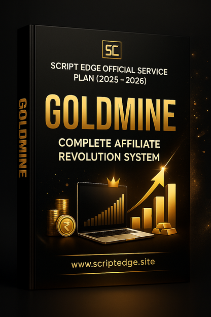 GoldMine™ – Complete Affiliate Revolution System (Premium Video Mastery Edition)
